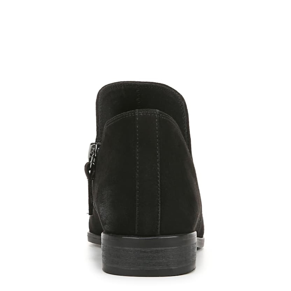 NWT Dr Scholls Black Vegan Suede Rae Ankle Bootie Size 7 - Picture 3 of 11